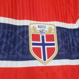 2026/27 Norway Home Red Player Version Soccer Jersey