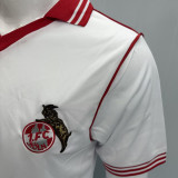 1978/1979 1. FC Köln Home White Retro Soccer Jersey