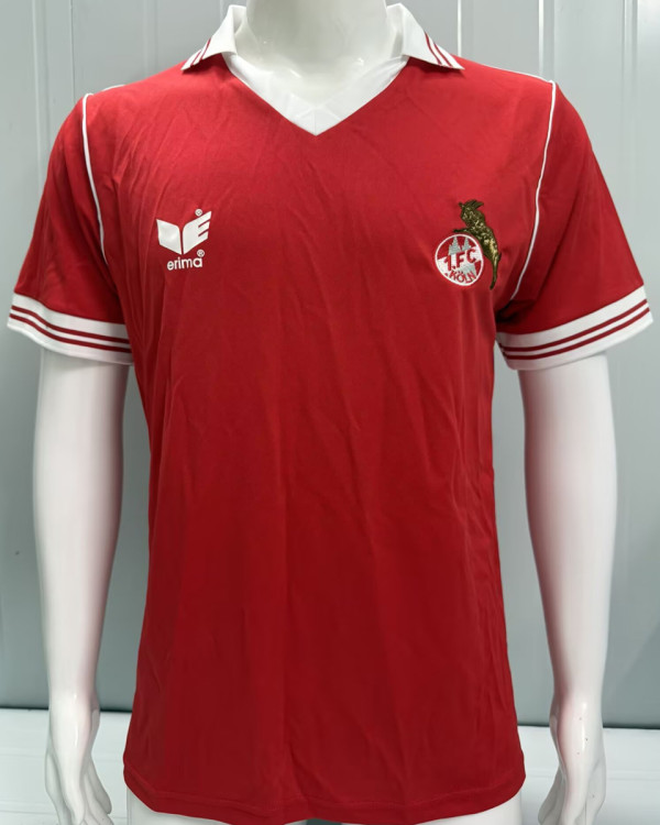 1978/1979 1. FC Köln Away Red Retro Soccer Jersey