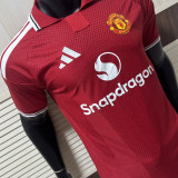 CASEMIRO #18 M Utd Home Red Player Version Soccer Jersey 2026/27 ★★