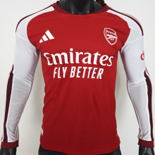 2026/27 ARS Home Red Player Version Long Sleeve Soccer Jersey