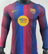 2026/27 BA Home Player Version Long Sleeve Soccer Jersey