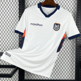 2026/27 Ecuador Away White Fans Soccer Jersey