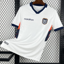 2026/27 Ecuador Away White Fans Soccer Jersey