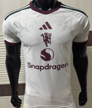 2026/27 M Utd Away White Player Version Soccer Jersey