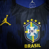 NEYMAR JR #10 Brazil Away Blue Player Version Soccer Jersey 2026/27 ★★