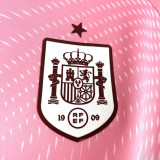 2026/27 Spain Goalkeeper Pink Fans Soccer Jersey