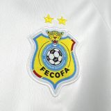 2025/26 Congo DR Away White Fans Soccer Jersey 民主刚果