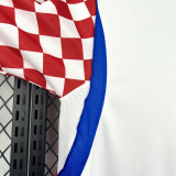 2026/27 Croatia Home Fans Soccer Jersey 背后有格子