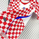 2026/27 Croatia Home Fans Soccer Jersey 背后有格子