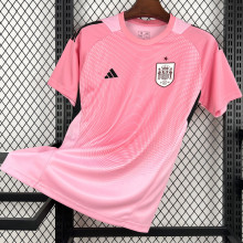 2026/27 Spain Goalkeeper Pink Fans Soccer Jersey