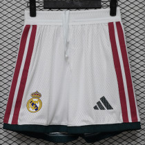2026/27 RM Home White Player Version Shorts Pants 球员版
