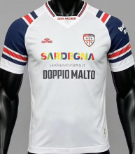 2026/27 Cagliari Away White Player Version Soccer Jersey 卡利亚里