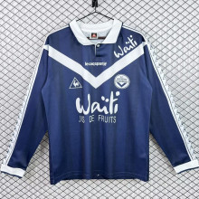 1996/1997 FC Girondins de Bordeaux Home Retro Soccer Long Sleeve Jersey