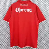 2003/2004 Deportivo Toluca Home Red Retro Soccer Jersey 托卢卡