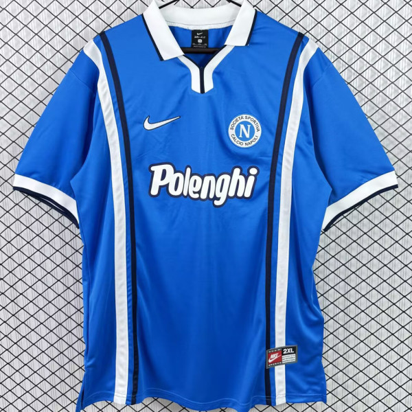 1997/1998 Napoli Home Blue Retro Soccer Jersey