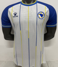 2026/27 Bosnia-Herzegovina Away White Player Version Soccer Jersey波黑