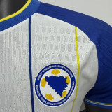 2026/27 Bosnia-Herzegovina Away White Player Version Soccer Jersey波黑