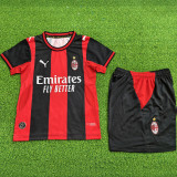 2026/27 AC Milan Home Player Version Kids Soccer Jersey 球员版童装