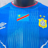 2026/27 Congo DR Home Blue Player Version Soccer Jersey  民主刚果