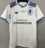 2025/26 Aston Villa UEFA Final Third Fans Soccer Jersey 决赛版带胸前小字
