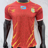 2026/27 Congo DR Third Red Player Version Soccer Jersey  民主刚果