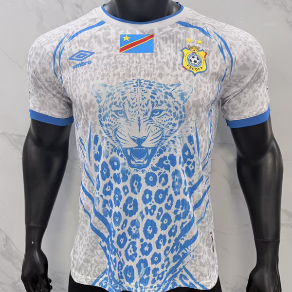 2026/27 Congo DR Away White Player Version Soccer Jersey  民主刚果