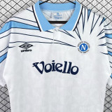 1991/1994 Napoli Away White Retro Soccer Jersey
