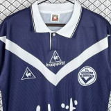 1998/1999 FC Girondins de Bordeaux Home Retro Soccer Jersey
