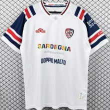 2026/27 Cagliari Away White Fans Soccer Jersey