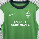 2009/2010 Werder Bremen Home Green White Retro Jersey