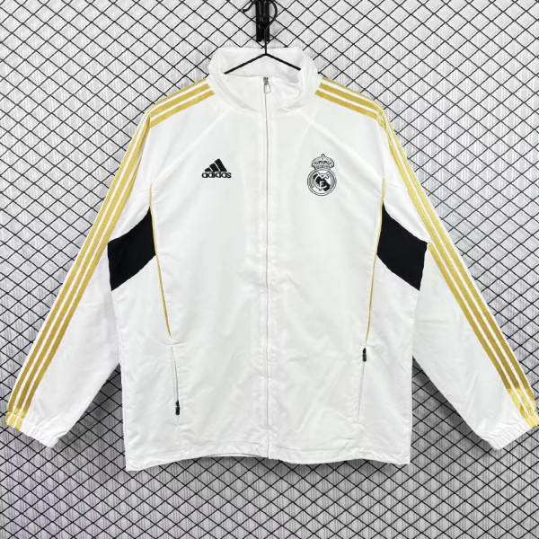 2011/2012 RM Home White Retro Windbreaker