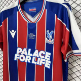 2025/26 Crystal Palace Home Europa Conference Final Fans Soccer Jersey 决赛版带胸前小字