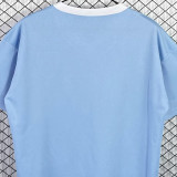 1986 Uruguay Home Blue Retro Soccer Jersey
