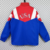 1994 U.S Red Blue Retro Windbreaker