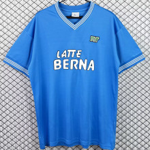 1983/1984 Napoli Home Blue Retro Soccer Jersey