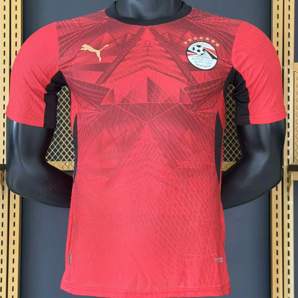 2026/27 Egypt Home Red Player Version Soccer Jersey