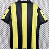 1987 Penarol Home Yellow Black Retro Soccer Jersey