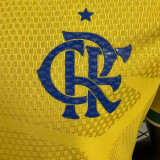 2026/27 Flamengo Special Edition Yellow Player Version Soccer Jersey