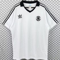 1982 Germany Home White Retro Soccer Jersey