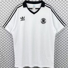 1982 Germany Home White Retro Soccer Jersey