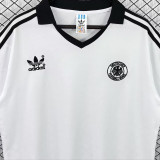 1982 Germany Home White Retro Soccer Jersey