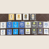 橡胶 Group Stage Match 1  FIFA WORLD CUP 2026 Rubber Left Patch 小组赛第一场左臂章 (You can buy it alone OR tell us which jersey to print it on. )