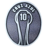 CRUZ AZUL 10 Patch 蓝﻿十字左袖章  (You can buy it alone OR tell us which jersey to print it on. )
