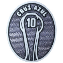 CRUZ AZUL 10 Patch 蓝﻿十字左袖章  (You can buy it alone OR tell us which jersey to print it on. )
