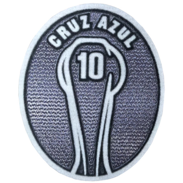 CRUZ AZUL 10 Patch 蓝﻿十字左袖章  (You can buy it alone OR tell us which jersey to print it on. )