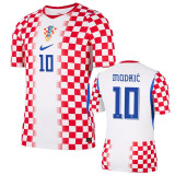 MODRIĆ #10 Croatia Home Fans Soccer Jersey  2026/27