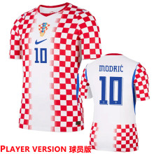 MODRIĆ #10 Croatia Home Player Version Soccer Jersey  2026/27 球员版