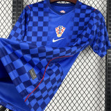 MODRIĆ #10 Croatia Away Blue Fans Soccer Jersey  2026/27