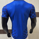 MODRIĆ #10 Croatia Away Blue Player Version Soccer Jersey  2026/27 球员版
